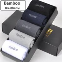 Brand New Men Bamboo Fiber Socks